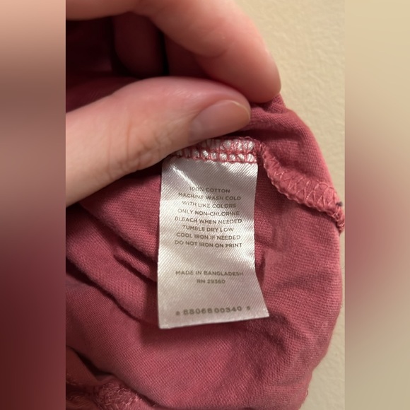 Cropped Dip Tee 🌺 - Picture 4 of 5